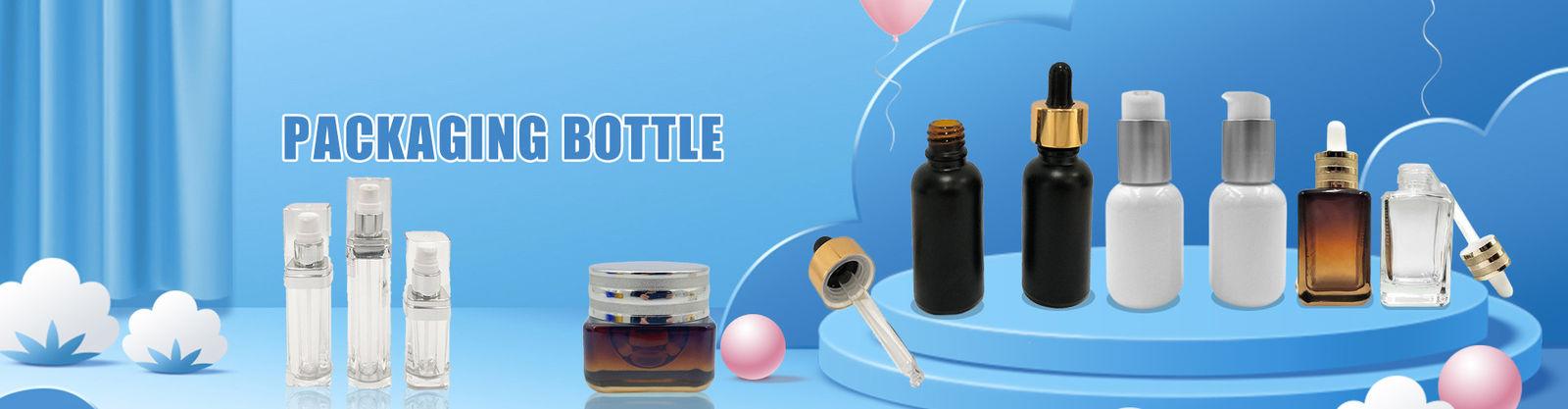 Kosmetische Verpackenflasche
