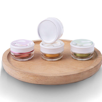 Luxus 5g Plastik-Kosmetik-Verpackungsgefäß OEM ODM-Logo verfügbar
