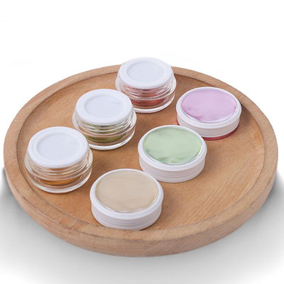 Luxus 5g Plastik-Kosmetik-Verpackungsgefäß OEM ODM-Logo verfügbar
