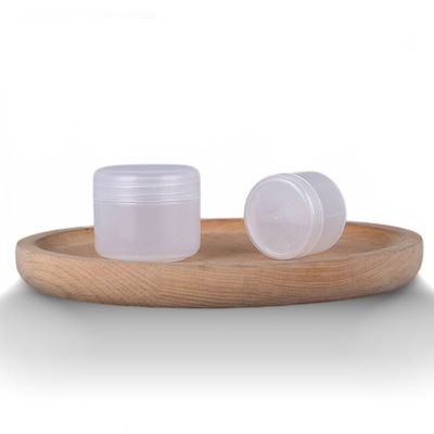 Rundes PP-Kosmetikverpackungsgefäß 100g Creme-Glas