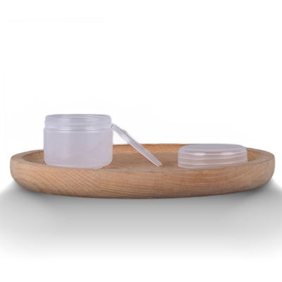 Rundes PP-Kosmetikverpackungsgefäß 100g Creme-Glas