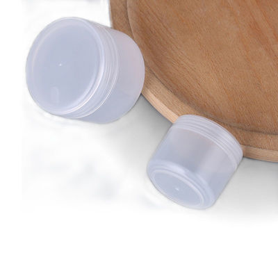 Rundes PP-Kosmetikverpackungsgefäß 100g Creme-Glas