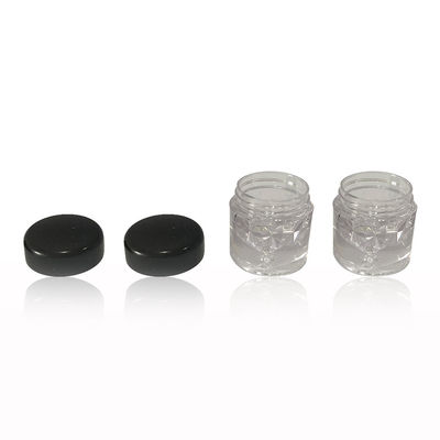 Mini-Glitter-Kosmetikverpackungsglas für Reisen oder Proben