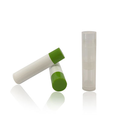 Schraubkappe Weiß bulk Kunststoff Lippenbalsam Tube 15 * 66mm Hohe Haltbarkeit