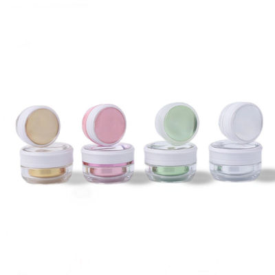 Glitter Leere Kosmetik Verpackung Glas 36 × 27 mm Öko-freundlich Recycelbar