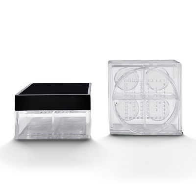 Personalisierte 45*26mm Quadratleere leere Pulverhülle mit 4 Gitter