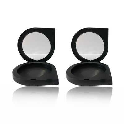 39mm/27mm Pan Rund Leer Kompakt Pulverkoffer mit Spiegel Leichtgewicht
