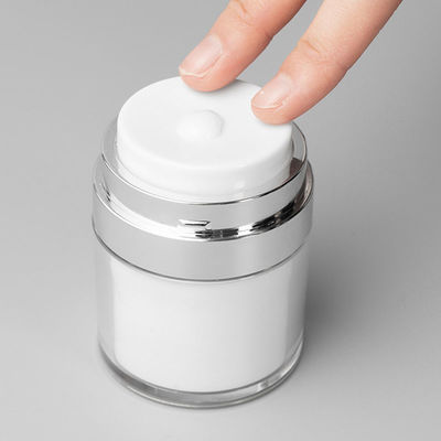 Popular Acrylic Press Foundation Flasche Doppelschicht Gesichtscreme Flaschen Augencreme Behälter