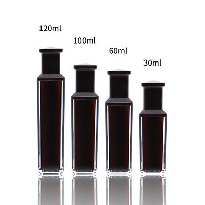 Körperpflege Kosmetik-Speicher Set Acrylkappe Custom Logo Bildschirm gedruckte Verpackung Organisator