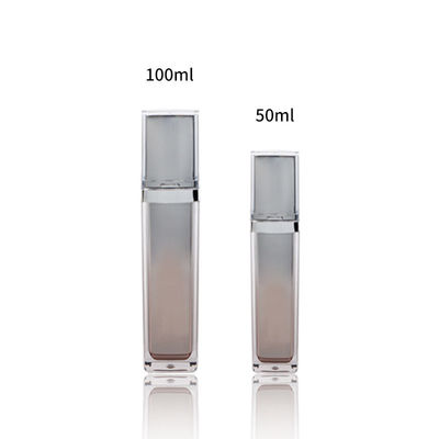 Custom Logo Printed Makeup Verpackung Sammlung / Kosmetikverpackung Set mit Pump Sprayer Cap