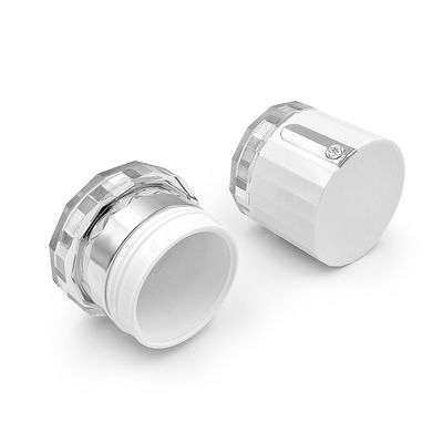 Durchsichtige 50g Kosmetikcreme mit Diamant Logo