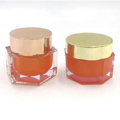 Durchsichtige Acryl-Kosmetik-Glas Diamant-Glas für Hautpflegecreme - 50g