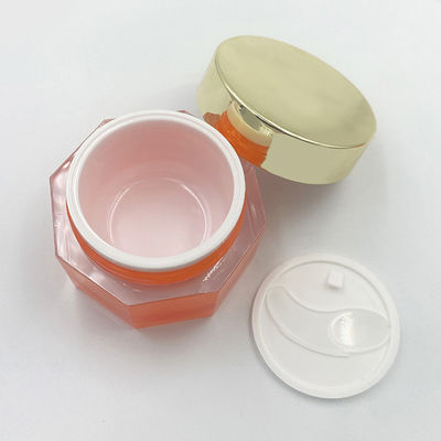 Durchsichtige Acryl-Kosmetik-Glas Diamant-Glas für Hautpflegecreme - 50g