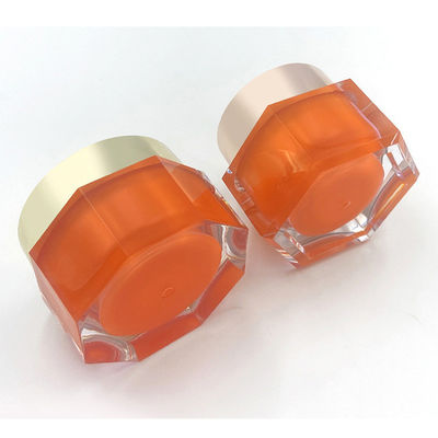 Durchsichtige Acryl-Kosmetik-Glas Diamant-Glas für Hautpflegecreme - 50g