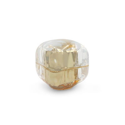 50g Lecksicherheit Kosmetische Creme Jar Diamant Acryl Kleine Jar Custom Logo verfügbar