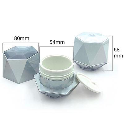 Durchsichtige Kosmetikcreme mit individuellem Logo 5g/10g PP/ABS/Acryl