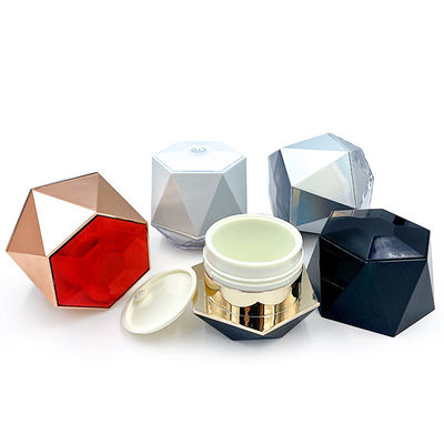 Durchsichtige Kosmetikcreme mit individuellem Logo 5g/10g PP/ABS/Acryl