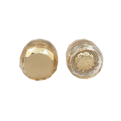 Anpassbar 50g Acryl-Kosmetik-Glas Diamant-Glas Design Hautpflege-Creme Behälter