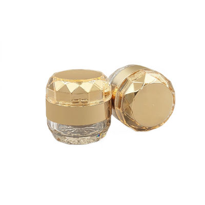 Anpassbar 50g Acryl-Kosmetik-Glas Diamant-Glas Design Hautpflege-Creme Behälter