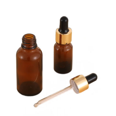 100 ml Transparente Glasbasis Flasche Runde Tropfkappe Kosmetische Verpackung mit kostenloser Probe