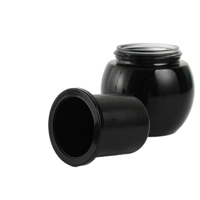 Luxus-Glas-Stiftung Flasche mit individuellem Logo Schraubkappe 50g/100g Kapazität