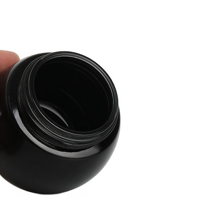 Luxus-Glas-Stiftung Flasche mit individuellem Logo Schraubkappe 50g/100g Kapazität