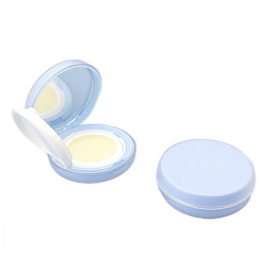 Nachfüllbares rundes Schnallverschluss Kompaktes Pulvergehäuse Transparent 15g Kapazität