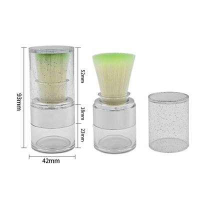 15g Twist Open Clear Loose Powder Case für eine nachhaltige Anwendung von Custom Logo Powder